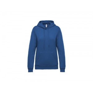 SWEAT SRA CARDADA BOLSO KANGURU AZUL REAL K473